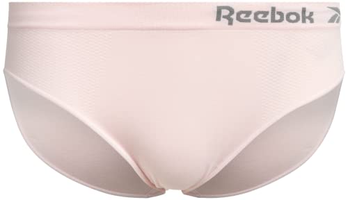 Reebok Women?S Underwear ? Seamless Microfiber Bikini Panties (6 Pack), Size Medium, Denim/Lotus/Black #TOP5