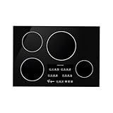 Empava 30 Inch Electric Induction Cooktop Built-in, 4 Zone Smooth Glass Surface, Touch Sensor Control Power Boost, Child Lock, Timer Function, Hardwired Kitchen Appliance