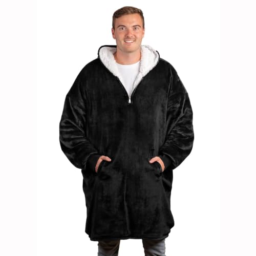 Zip-Up Hoodie Blanket