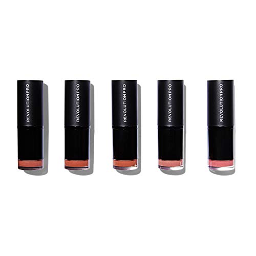Revolution Pro, Lippenstift Kollektion, Bare, 5×3.2g