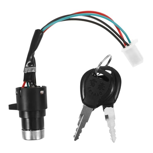 Alipis Interruptor de Encendido con Reemplazo Scooter y Motocicleta Compatible Instalación Rápida y Duraderos y Fiables