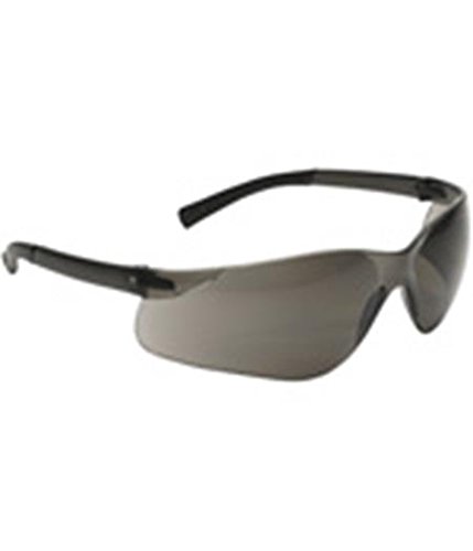 Zenon Z13 250-06-5501 Rimless Safety Glasses with Dark Gray Temple, Gray Lens and Anti-Scratch Coating