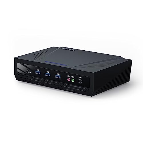 HISTTON Mini PC Windows 11 Pro, Core i9-9880H 8 Kerne 16 Threads bis zu 4,80 GHz Mini Desktop PC, 16GB RAM 512GB NVMe SSD, Wi-Fi5 BT4.2, 4K Triple Display, Auto Power On, Mini Gaming PC, Mini Computer