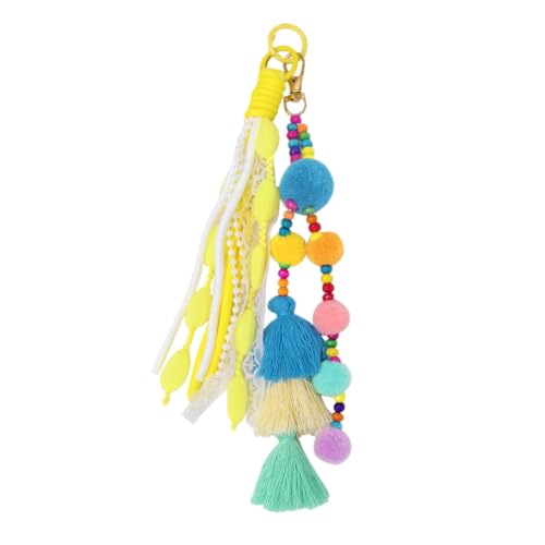 Trichotillomania Fidget Toys Hair, Colorful Hair Pulling Keychain Fidgets | Hair Twirling Fidget Toy, Sensory Keychain, Pi...