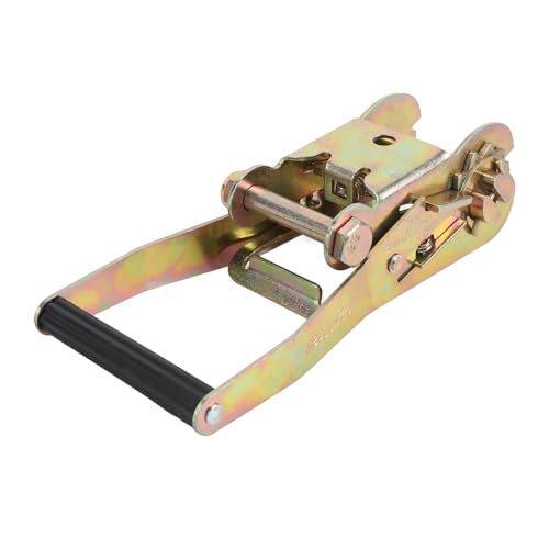 Naroote Tendeur à Cliquet Tendeur de Sangle Durable Résistant aux Intempéries pour Une Fixation de Charge Polyvalente 2500 Kg en Acier au Carbone pour Voitures Camions Motos