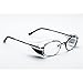 Phillips 700 Radiation Protective Eye Glasses - Metal Round Frame, Small/Medium