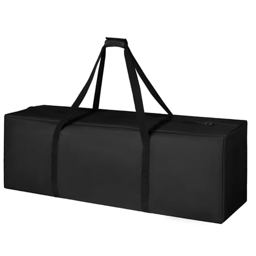 Large-Travel-Duffle-Bag-145L-Extra-Sports-Duffel-Luggage-Equipment-Storage-Bag-Lightweight-Long-Foldable-Holdall-Bag-with-Upgrade-Zipper-Durable-Water-Resistant-Black-127x28x41-cm