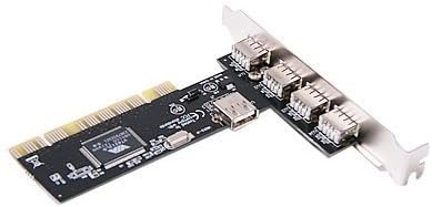 VIA 5 PORT USB 2.0 PCI CARD KIT (4 external ports plus 1 shared internal port)