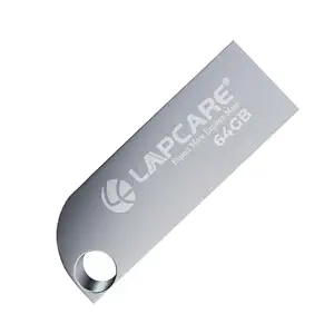 Lapcare lapstore 64GB Metal USB 2.0 Flash Drive | Pen Drive | Up to 100Mbps Speed |Universal Compatibility - MAC/Win/Linux | OTG Support | Reliable Data Storage with 5-Year Warranty