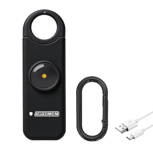 AGADMCM Rechargeable Personal Safety Alarm for Women