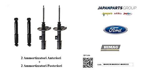 N° 4 Ammortizzatori Ashika + 2 Anteriori + 2