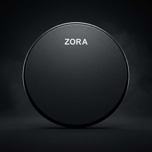 Image of Zora 12 Inch Drum Practice Pad | Chop Builder Training Pad | Portable Snare Drum Practice Pad with Realistic Rebound (12 Inch)