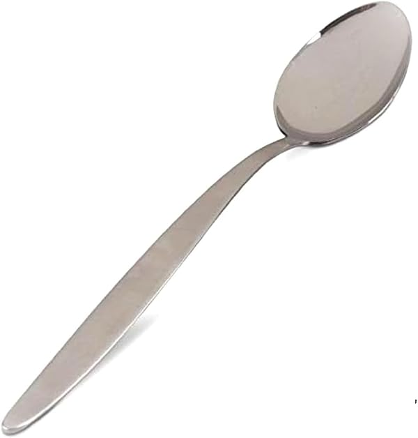 BNAZIND Chef Kunz Spoon XL | Pack of 2 | 12 inch 18/10 Stainless Steel | Large Cooking, Basting, Plating, Quenelle and Serving Spoon | Chef Spoons with Ergonomic Long Handle by BNAZIND - Image 4