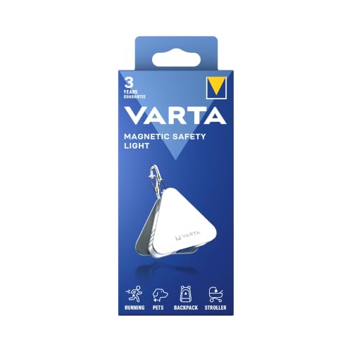 VARTA Sicherheitslicht LED, Magnetic Safety Light, 5 Leuchtmodi, IP54