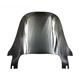 Material: Der transparente Luftabweiser besteht aus PC-Material in optischer Qualität mit guter Schlagfestigkeit und hohem Brechungsindex. Diese Eigenschaften machen es gut lichtdurchlässig, robust und langlebig.