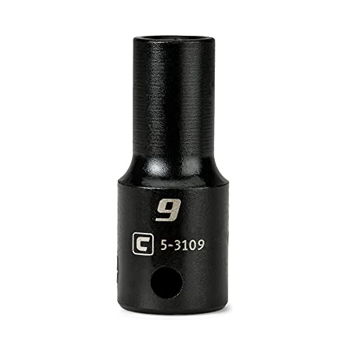 Capri Tools 3/8 in. Drive 9 mm Semi-Deep Impact Socket