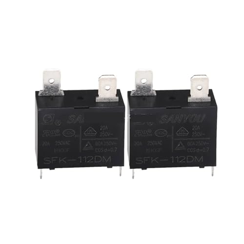 Relé de aire acondicionado 12VDC SFK-112DM de 4 pines y 20A para sustitución de componentes 2