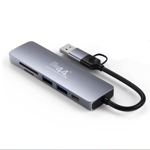 The44 - USB Type C 5 in 1 USB HUB, SD & Mini SD Card