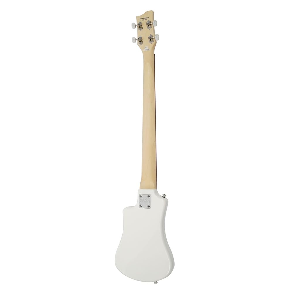 Höfner Shorty - Basso elettrico, colore: Bianco