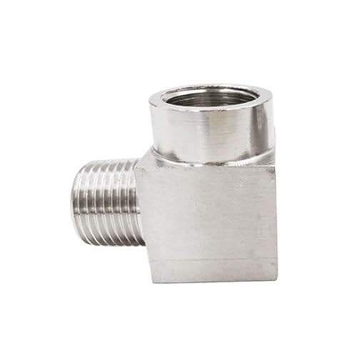 Codo inoxidable 304 rosca hembra macho un cuarto pulgada accesorio tuberia alta presion