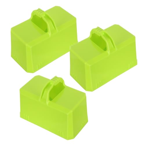 jojofuny Lot de 3 moules pour briques de neige et de sable, idéal pour l'hiver, pour construire des blocs de neige et des châteaux de sable