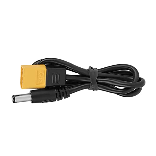 XT60 Adapter Cable XT60 Male Connector to Male DC 5.5 x 2.5mm DC5525 Power Cable Smart Soldering Iron Adapter Cable XT60 Charging Cable