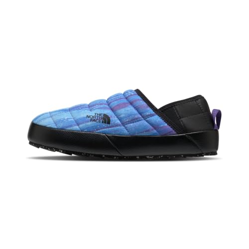 Image of The North Face Thermoball Trac Mule V Winter Shoe, Elev Stripe PRT /Blk, 8