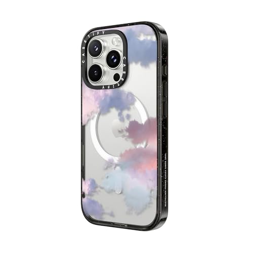 CASETiFY Impact Case for iPhone 16 Pro [Slim / 8.2 ft. 4X Military Grade Drop Protection/Compatible with Magsafe] - Clouds - Clear Black by CASETiFY - Used condition - Image 5
