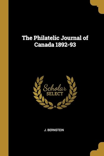 The Philatelic Journal of Canada 1892-93
