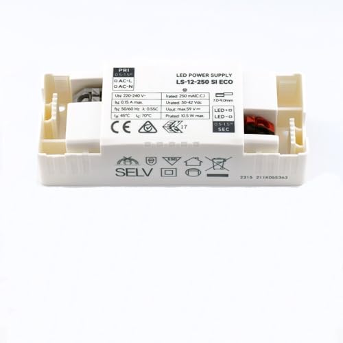 LED PDWER ���� LS-12-250 SI ECO LS-12-300 SI1 E LS-12-350 SI1 E Eaglerise �h���C�u�R���g���[���[�p(10W 30-42V 250mA)