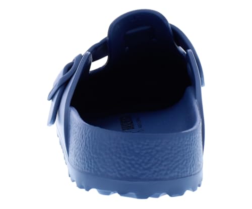 Image of Birkenstock Boston Eva Unisex Shoes Size 11, Color: Elemental Blue /Water Blue