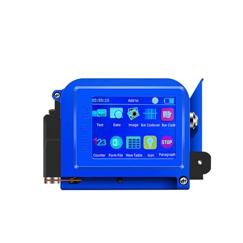 Imprimante à jet d'encre portable mini code QR et numéros
