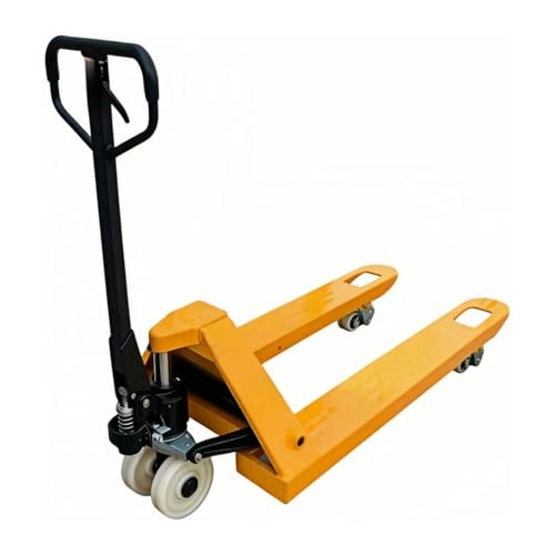 Martinetto idraulico per pallet, capacità 2000 kg, carrello manuale manuale per spazi ristretti, movimentazione di materiali pesanti con ruote in acciaio resistente