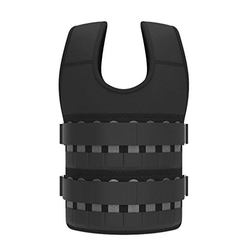 Body Weight Vest Steel Plate Weight Vest Adjustable Weight and Magic Strap Invisible and Breathable Weightloading Vest for Training Fitness Strength Training Weight Vests