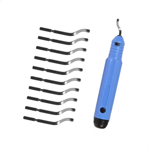 Escareador/Rebarbador Manual Kit Com 10 Lâminas (rasquete)