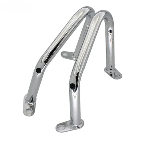 Barre sécurité moteur Bobber en acier robuste finition premium - 5