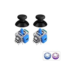 AKNES TMR Electromagnetic Joystick Replacement for X Box Series X/S Controller, Anti-Drift Stick Repair Accessories for X Box Series X/S Controller, Thumbstick Caps Included - 1 Pair