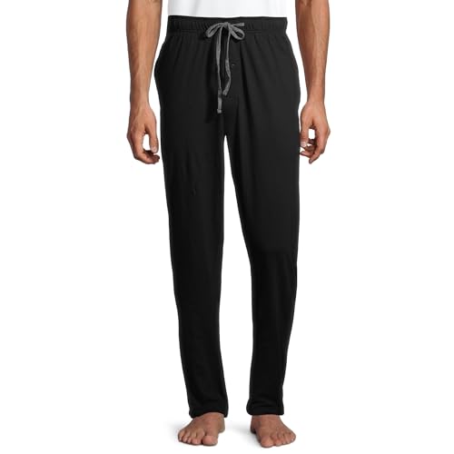 George [g] Men’s Solid Knit | Cotton | Comfort Waistband | Moisture Wicking Sleep Pants