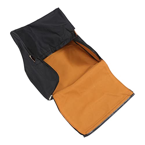 UPKOCH Schwarze Akkordeontasche Aus Aufbewahrungstasche Für...