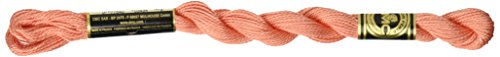 DMC 115 5-352 Pearl Cotton Thread, Light Coral, Size 5