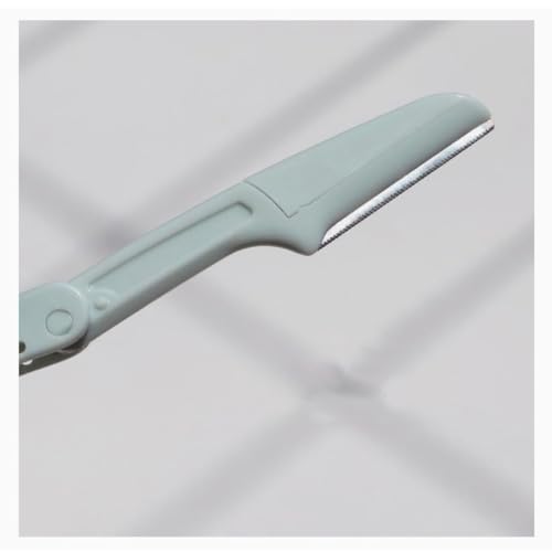 Image of AISHU Eyebrow Razor Shaper & Trimmer Touch-Up Eyebrow Razor Dermaplaning Too And Face Razor with Precision Guide cover Skin care kit wax-less for Women and Men (3 PCS FOLDING EYEBROW RAZOR)