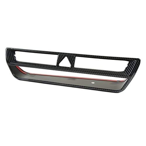 Tampa da Estrutura de Ventilação de Saída de Ar de Controle Central Estilo Fibra de Carbono Substitu