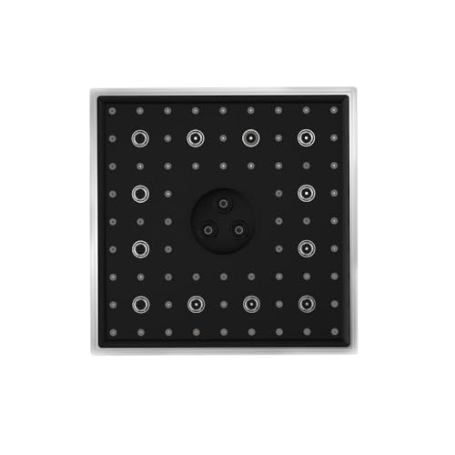 Image of Mila SwitchFlow 3.0 Multi Function Shower Head | High Pressure 3 Spray Modes- Rain, Mist, Massage (Unique Dancing /Rolling Function) | ABS Chrome Finish | 15x15 cm Bathroom Shower