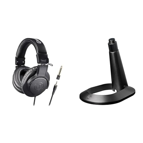 �y�Z�b�g�����z�yAmazon.co.jp����z �I�[�f�B�I�e�N�j�J ATH-M20x/1.6 �v���t�F�b�V���i�� ���j�^�[�w�b�h�z�� �L�� �P�[�u����1.6m �u���b�N + AT8703 ���}�C�N�X�^���h �f�X�N�g�b�v�X�^���h �}�C�N�p �p�x���� (AT