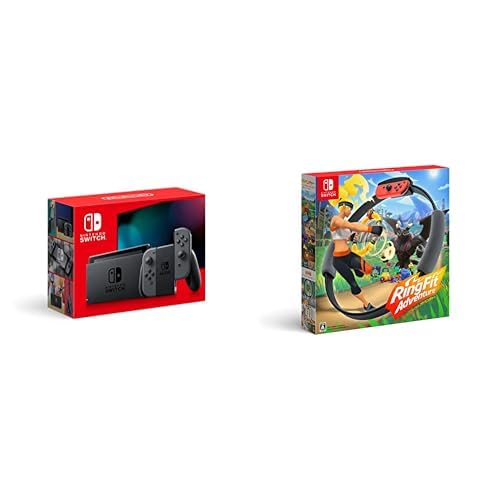 Amazon.co.jp: Nintendo Switch Joy-Con(L)/(R) グレー＋リング 