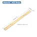 uxcell 1 Pcs H62 Brass Flat Bar Stock, 0.2