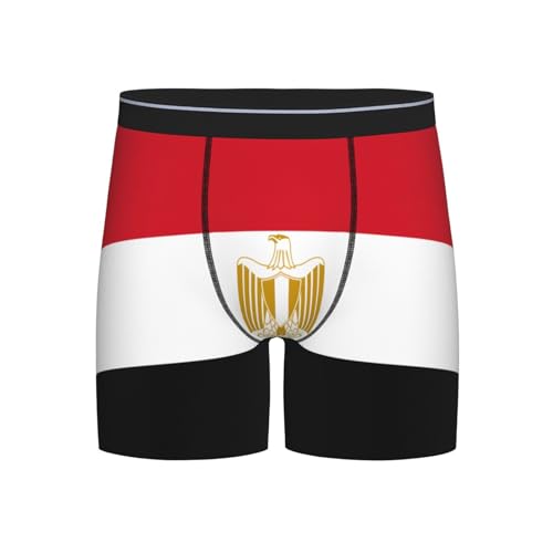 Egyptian flag Printed men's breathable boxer briefs - multiple, perfect to show your figure
