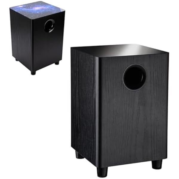 6,5-calowy Pasywny Subwoofer o Mocy 100 W do Kina Domowego, Niezależny Stojący Głośnik Niskotonowy z Głębokim Basem i niską częstotliwością, do Wzmacniacza Amplitunera AV