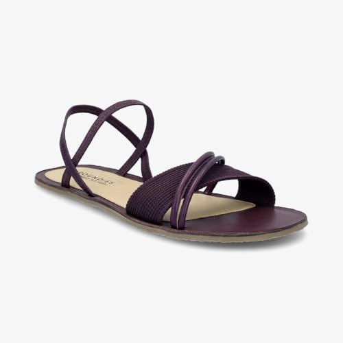 Image of GROUNDIES Corfu Barefoot Sandals for Women - Comfortable Women's Sandals with Soft Goatskin and Breathable Microfiber Insole, Flexible Outsole