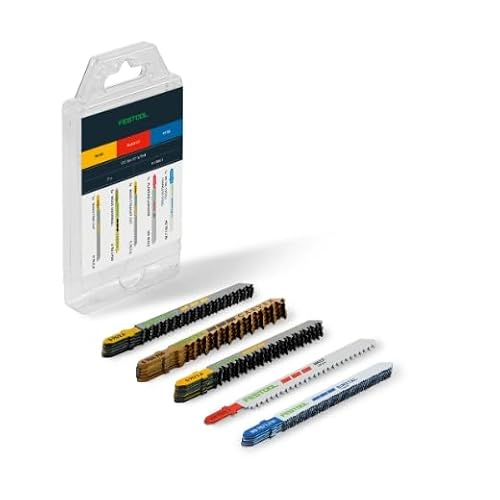Jeu de 21 lames de scie sauteuse FESTOOL STS Sort21 pour bois plastique métal 578071 - vue 4